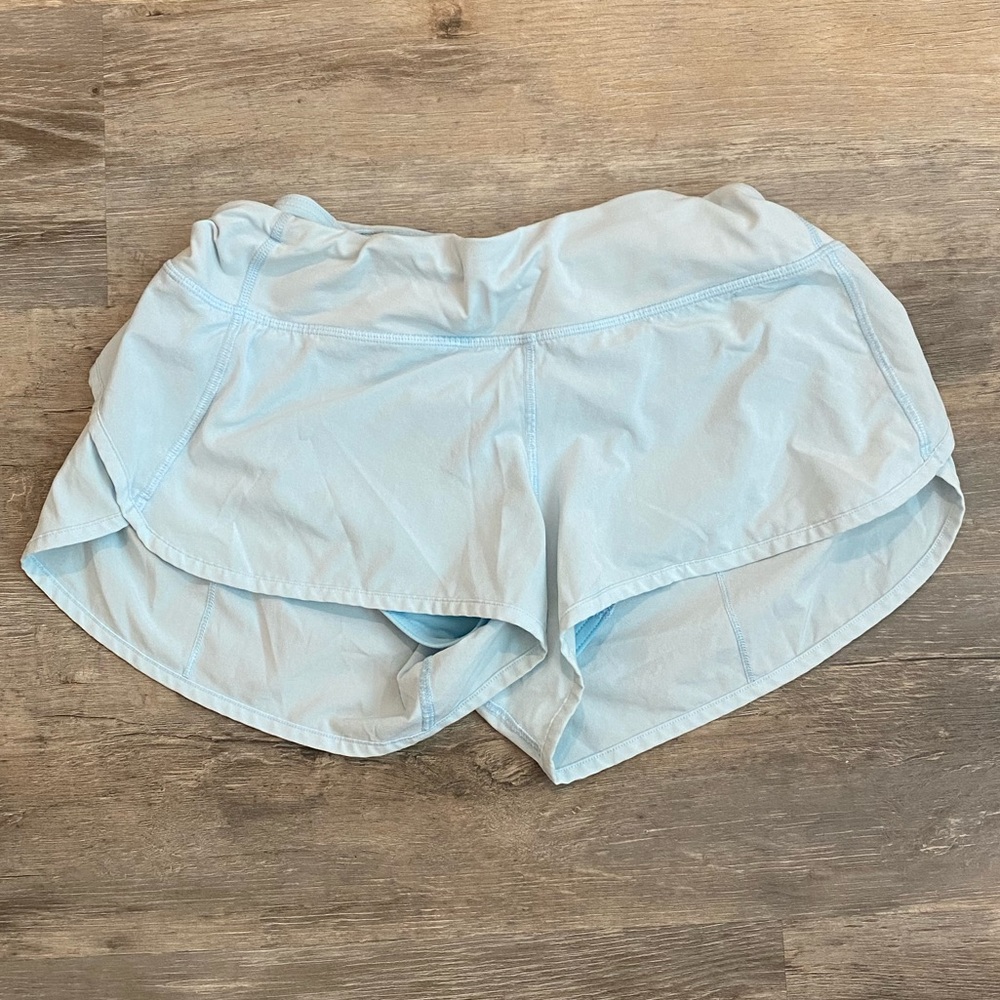 Lululemon speed up low rise, 2.5 shorts